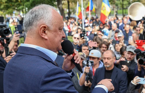 У Молдові на протесті проросійської сили пролунав вигук про «Україну у складі Росії»